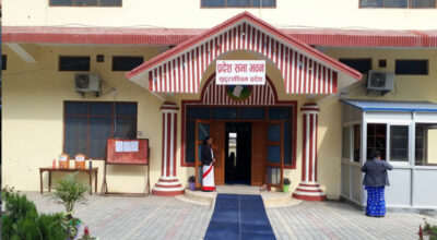 सुदूरपश्चिम प्रदेशसभा बैठक कक्षका संरचना सुधार गरिँदै image