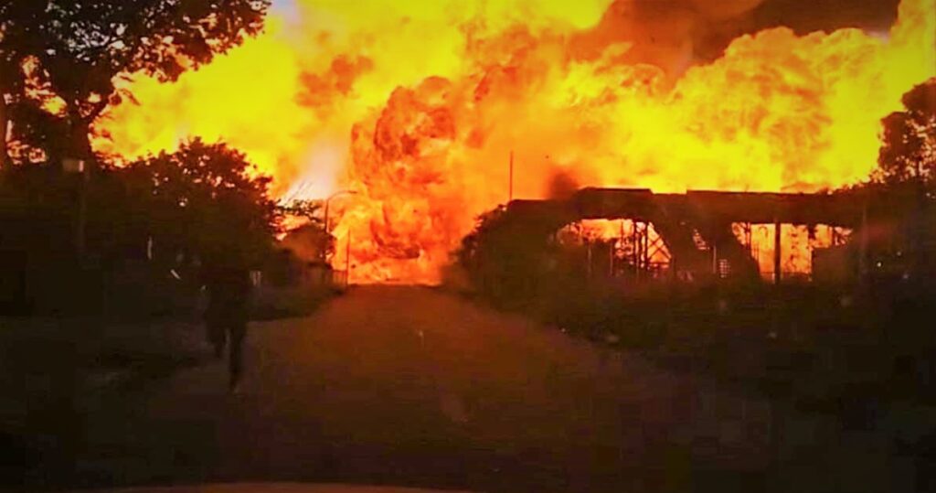 ग्यास विस्फोटमा १० जनाको मृत्यु, ५ घाइते