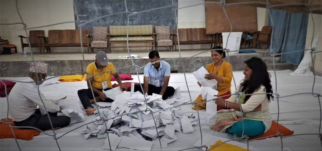 आजै मतगणनाको तयारी, गणनास्थल तयार