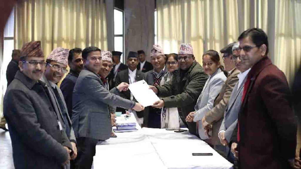 कांग्रेसका यादवद्वारा उपसभामुखमा उम्मेदवारी दर्ता