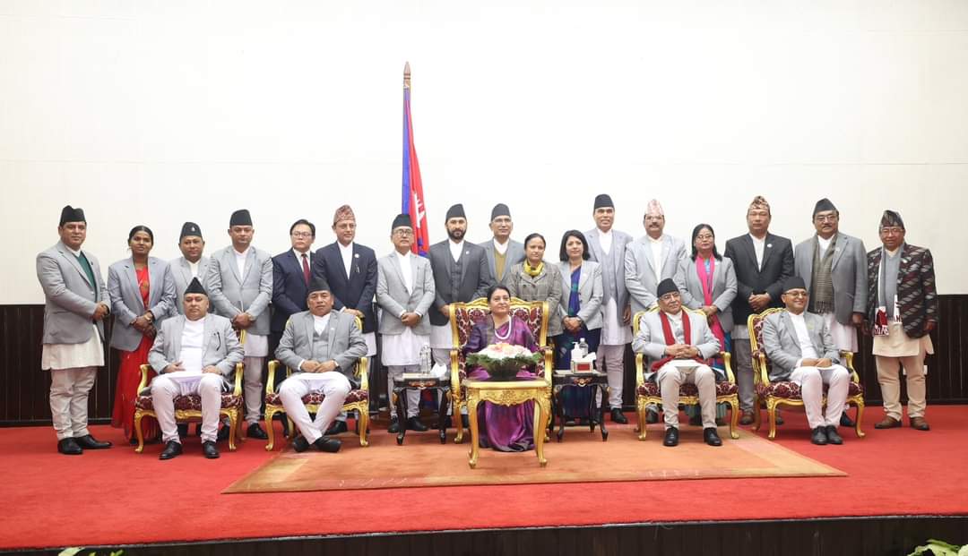 २३ सदस्यीय मन्त्रिपरिषदमा १६ नयाँ image