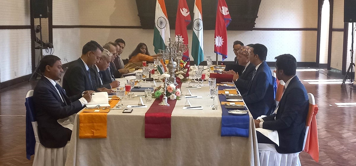 भारतीय विदेश सचिव नेपालमा, सचिवस्तरीय बैठकमा सहभागी image