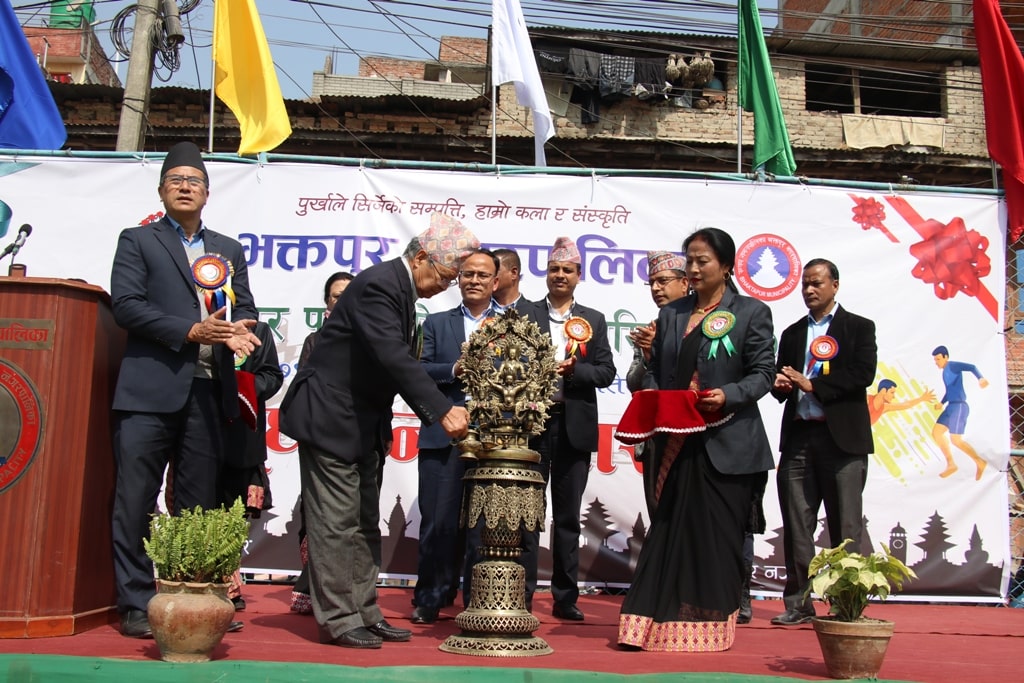 खेलाडीहरु देशको सार्वभौमिकता रक्षाको लागि बोल्न र लड्न तयार हुने योद्धाको रुपमा विकास भएको हेर्न चाहन्छौं : अध्यक्ष बिजुक्छे image