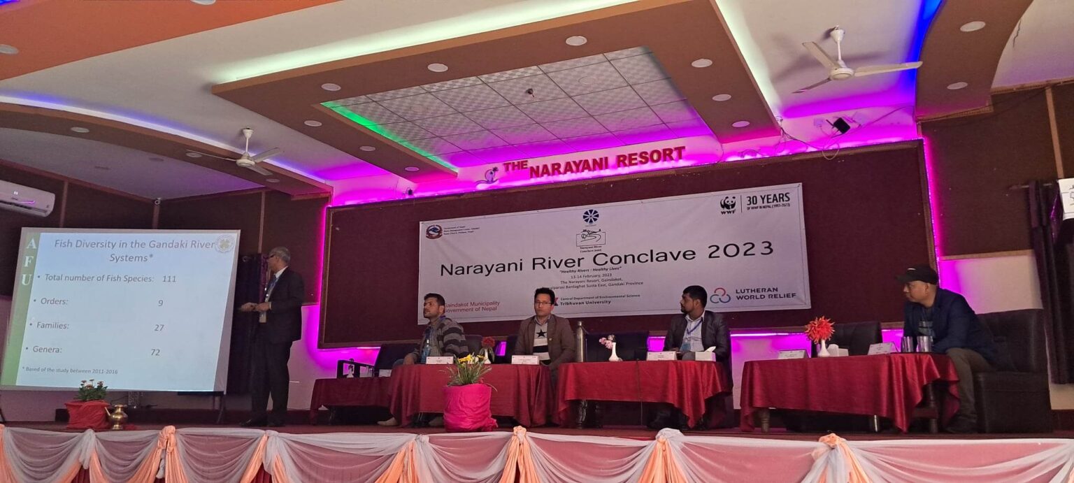 नारायणी नदी संरक्षणका लागि गैँडाकोट घोषणापत्र जारी image