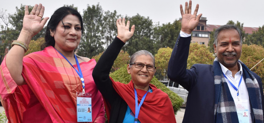 उपराष्ट्रपतिको मतदानमा को-को भए अनुपस्थित र ? image
