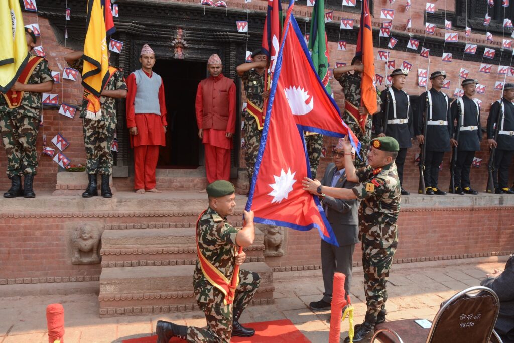 सैनिक इतिहास जगेर्ना गर्ने नेपाली सेनाको गोरखा–जितगढी पदयात्रा सुरु