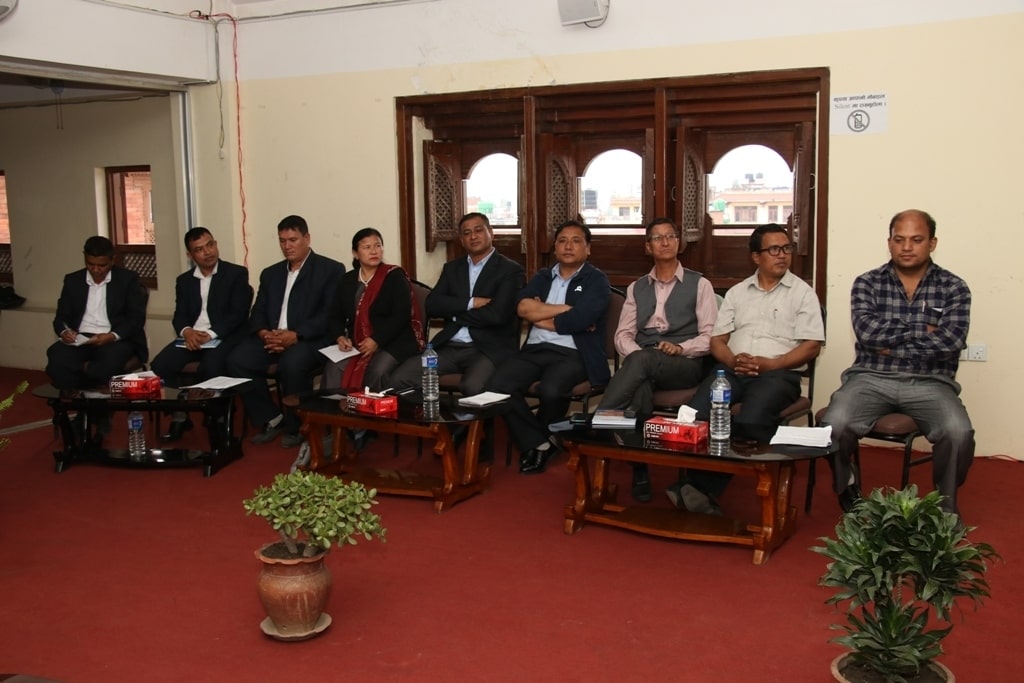 काठमाडौं उपत्यकाका नगरपालिकाका प्रमुख प्रशासकीय अधिकृतहरू भक्तपुर नगरपालिकामा