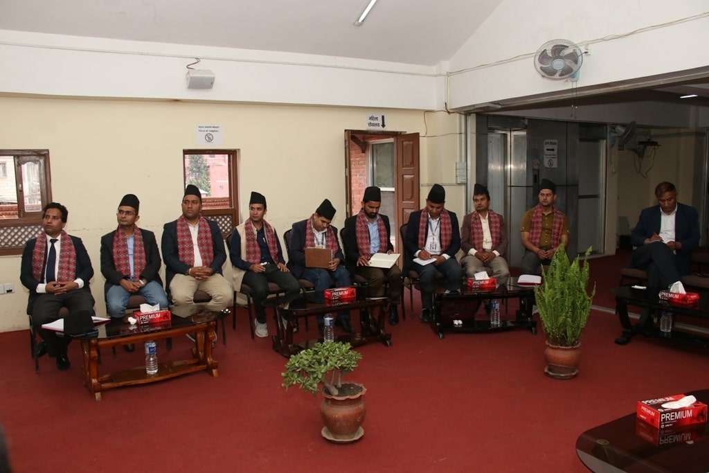 काठमाडौं उपत्यकाका नगरपालिकाका प्रमुख प्रशासकीय अधिकृतहरू भक्तपुर नगरपालिकामा