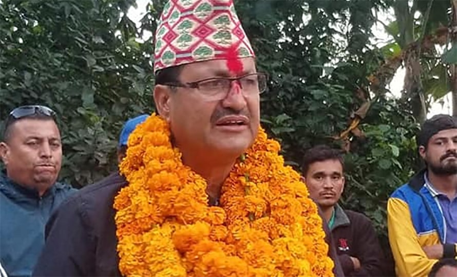 आठौं पटक मन्त्रिपरिषद् विस्तार गर्दै प्रचण्ड, परराष्ट्रमन्त्रीमा एनपी साउद image