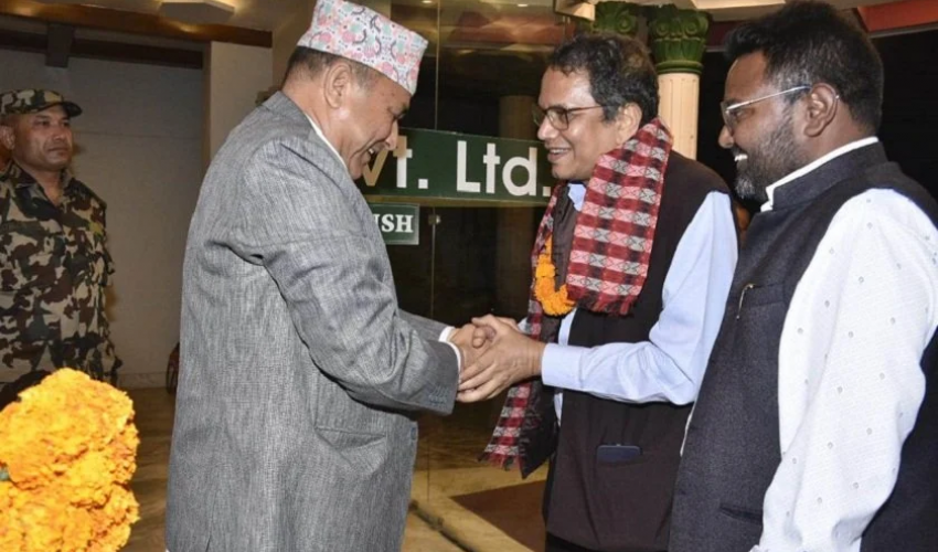 राजनीतिक भेटमा चौथाइवाले image