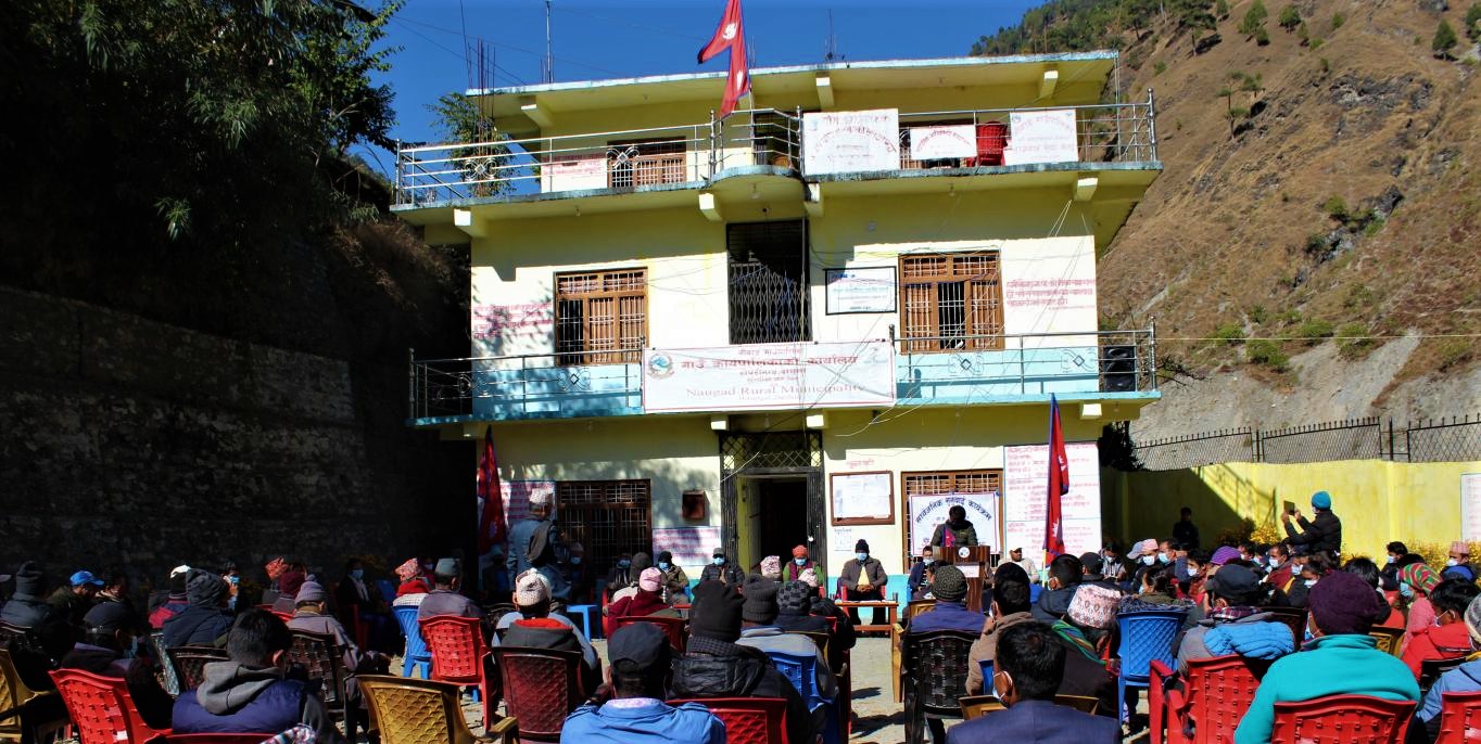 नौगाड गाउँपालिका दार्चुलामा कार्यकर्तामुखी बजेट वितरण image