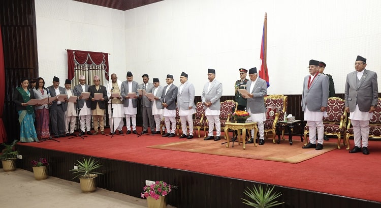 अझै ६ वटा मन्त्रालयमा मन्त्री नियुक्त हुन बाँकी image