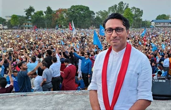 तनहुँ क्षेत्र नम्बर १ मा भारी मतले स्वर्णिम वाग्ले विजयी
