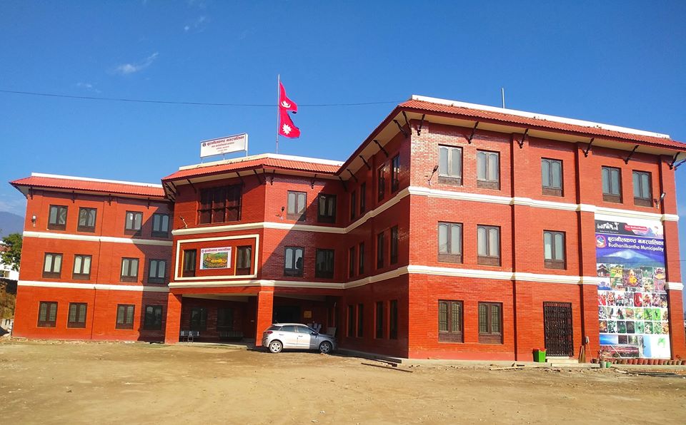 बूढानीलकण्ठ नगरपालिकामा तरकारी बजार भवन निर्माण तीव्र