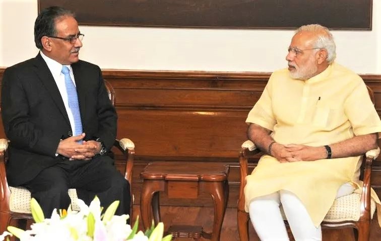 प्रधानमन्त्री प्रचण्डले हैदरावाद हाउसमा सहमति र समझदारीपत्रमा हस्ताक्षर गर्ने image