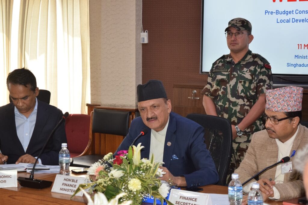 विकास साझेदारहरुसँग अर्थमन्त्री महतले बजेटका विषयमा छलफल image