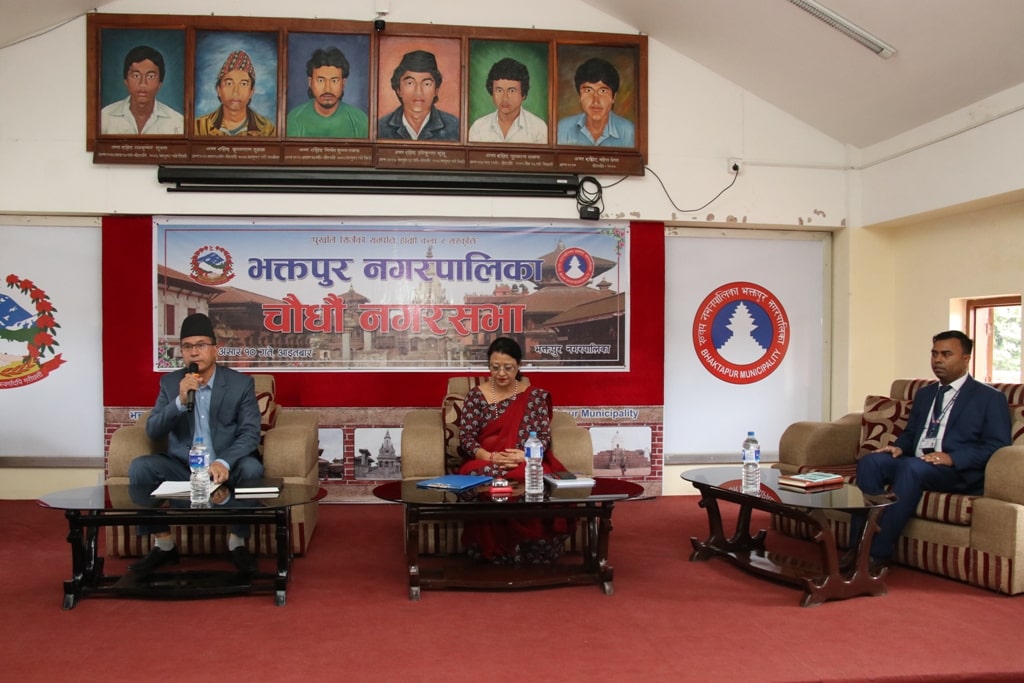 २ अर्ब २६ करोड ८५ लाख ९४ हजारको अनुमानित बजेट भक्तपुर नगरपालिकाद्वारा सार्वजनिक 