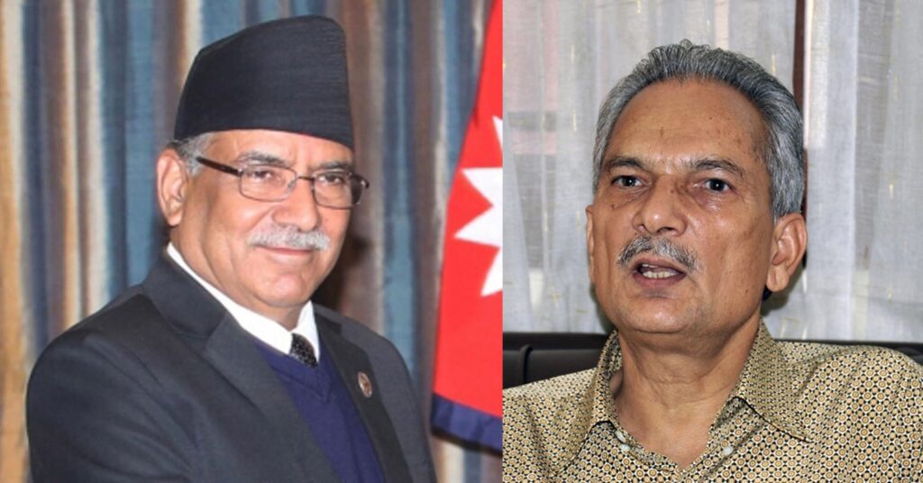 सर्वोच्च अदालतमा प्रधानमन्त्री प्रचण्ड, बाबुराम भट्टराईविरुद्ध मुद्दा दर्ता