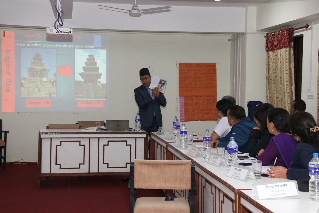 ‘भक्तपुर नगरपालिकाले सय वर्षपछिको आधार निर्माण गर्दैछ’ image