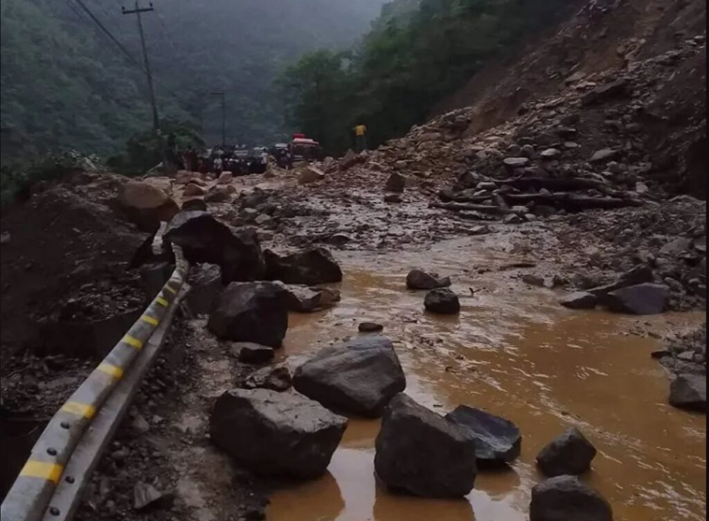 नारायणगढ–मुग्लिन सडकखण्ड फेरि अवरुद्ध