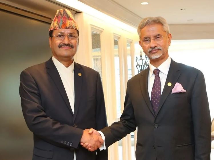 परराष्ट्रमन्त्री साउद र भारतीय समकक्षीबीच साइडलाइन वार्ता