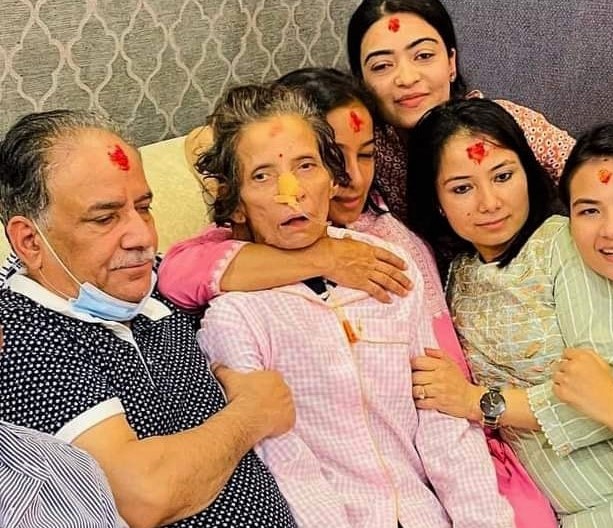 प्रधानमन्त्री प्रचण्ड पत्नी सीता दाहालको निधन