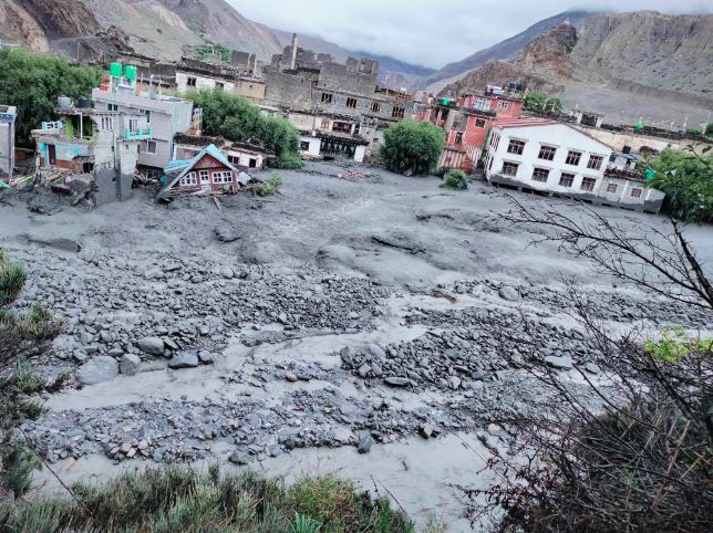 बाढीले क्षति पुर्‍याएको कागबेनीको पुनःनिर्माण थालियो image