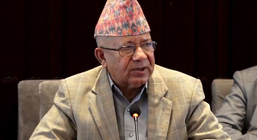 पार्टीभित्रको विचारमा कुनै मतभेद छैनः माधव नेपाल