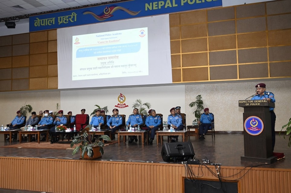 पर्यटकलाई विशिष्टिकृत सेवा प्रदान गर्न ‘पर्यटक प्रहरी तालिम’