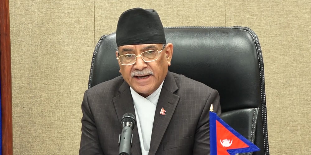 सम्वादको माध्यमबाट समाधान गर्नतर्फ प्रधानमन्त्री दाहालको अपिल
