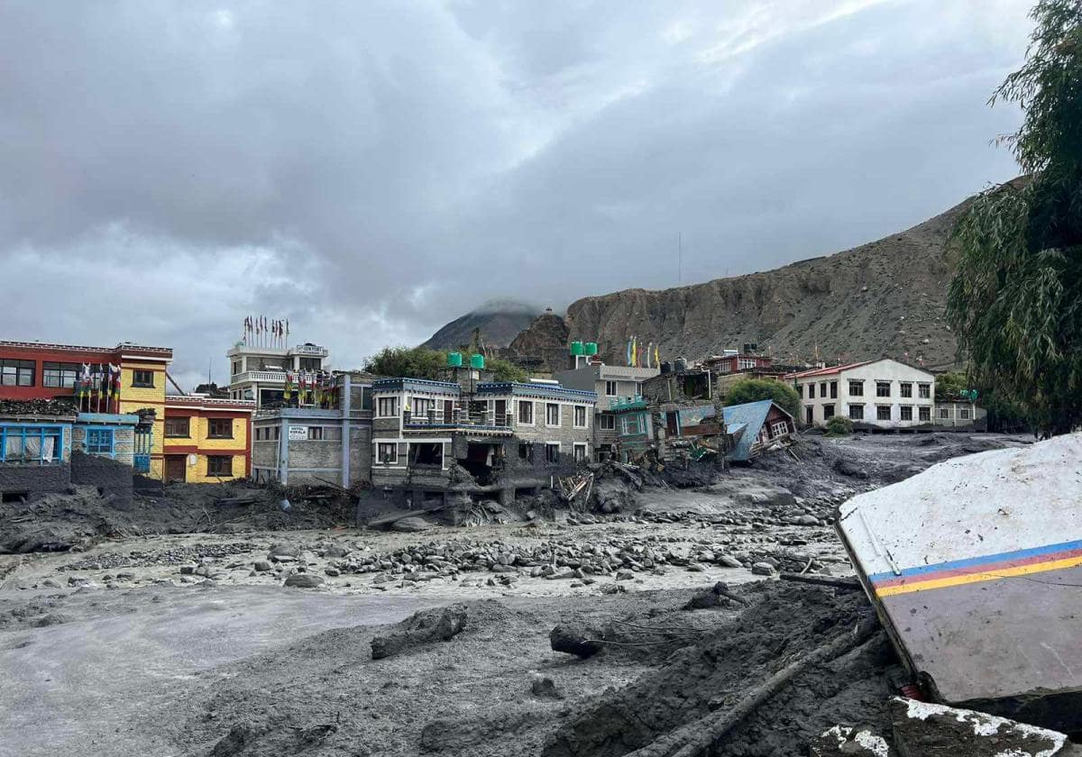 बाढीले भौतिक संरचनामा क्षति पुर्याएपछि कागबेनीमा पठनपाठन बन्द image