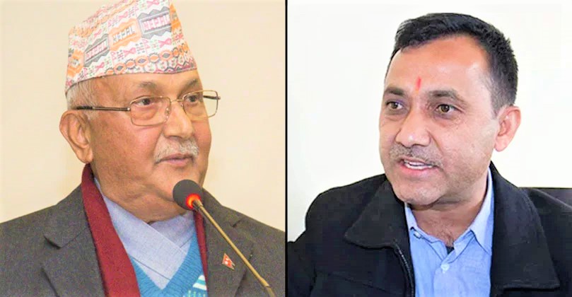 केपी ओलीलाई विश्वप्रकाशको चेतावनी, बढ्याे तिक्तता image