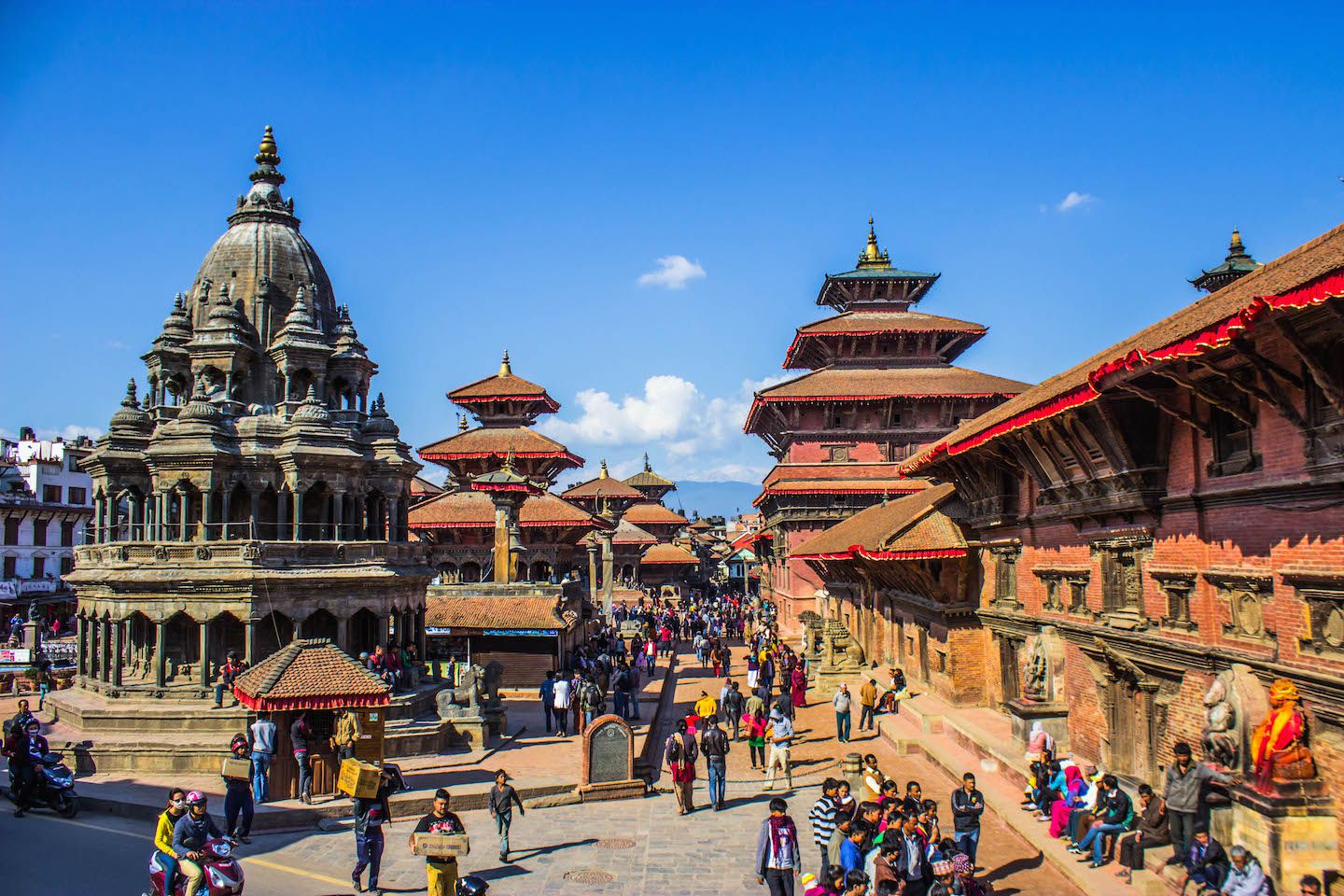 पाटनका मन्दिरमा बस्न रोक image