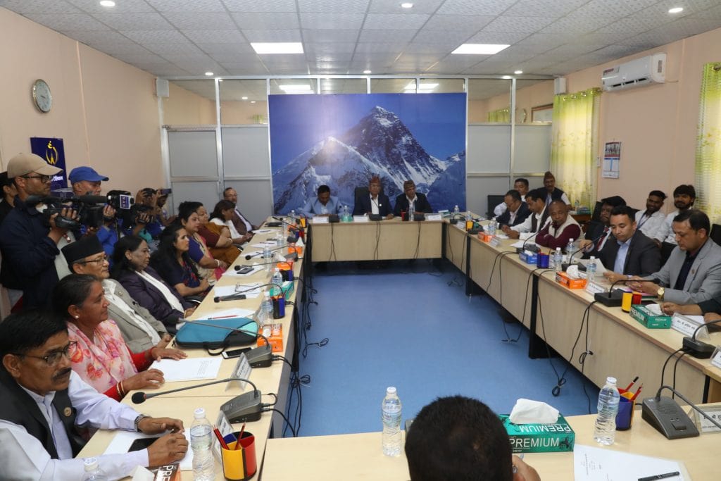 प्रतिनिधिसभाअन्तर्गत समितिका सभापति निर्विरोध