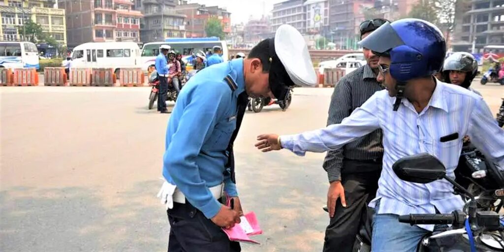 ४० हजार चालकलाई कारबाही, तीन करोड ४५ लाख राजस्व सङ्कलन
