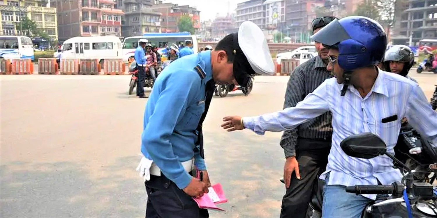 ४० हजार चालकलाई कारबाही, तीन करोड ४५ लाख राजस्व सङ्कलन image