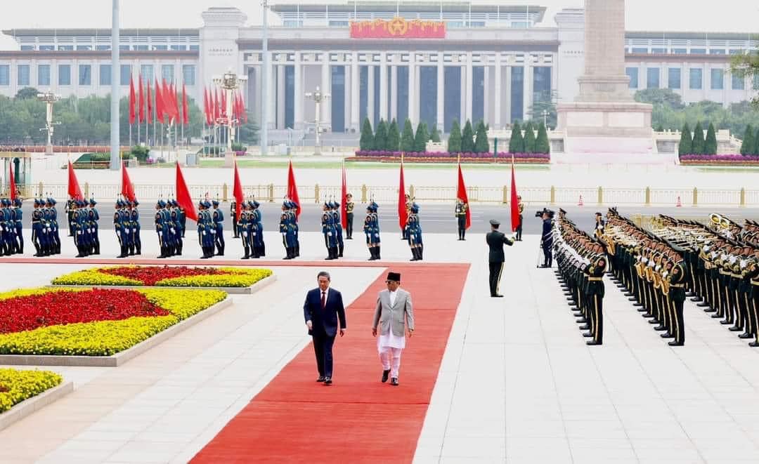 प्रधानमन्त्री प्रचण्ड स्वदेश प्रस्थान image