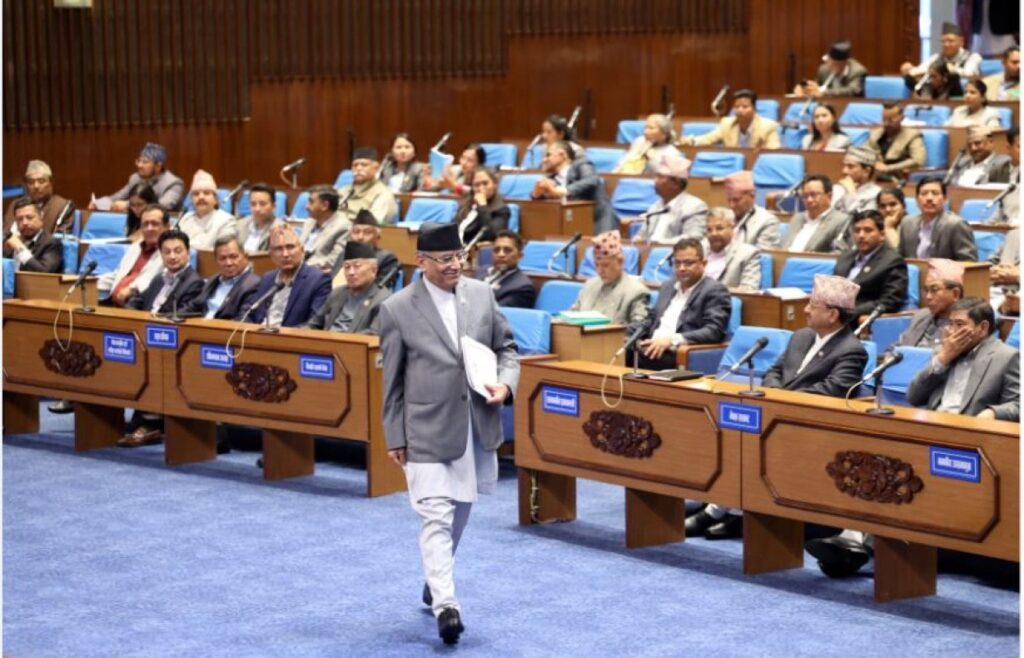 प्रधानमन्त्री विदेश भ्रमणमा जाने भएपछि प्रतिनिधिसभा बैठक १६ दिनका लागि स्थगित