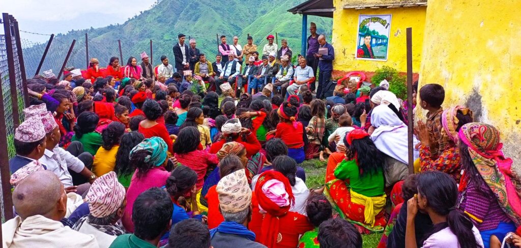 प्र.अ. स्वर्गिय डेकेन्द्र विकको श्रद्धाञ्जली सभा