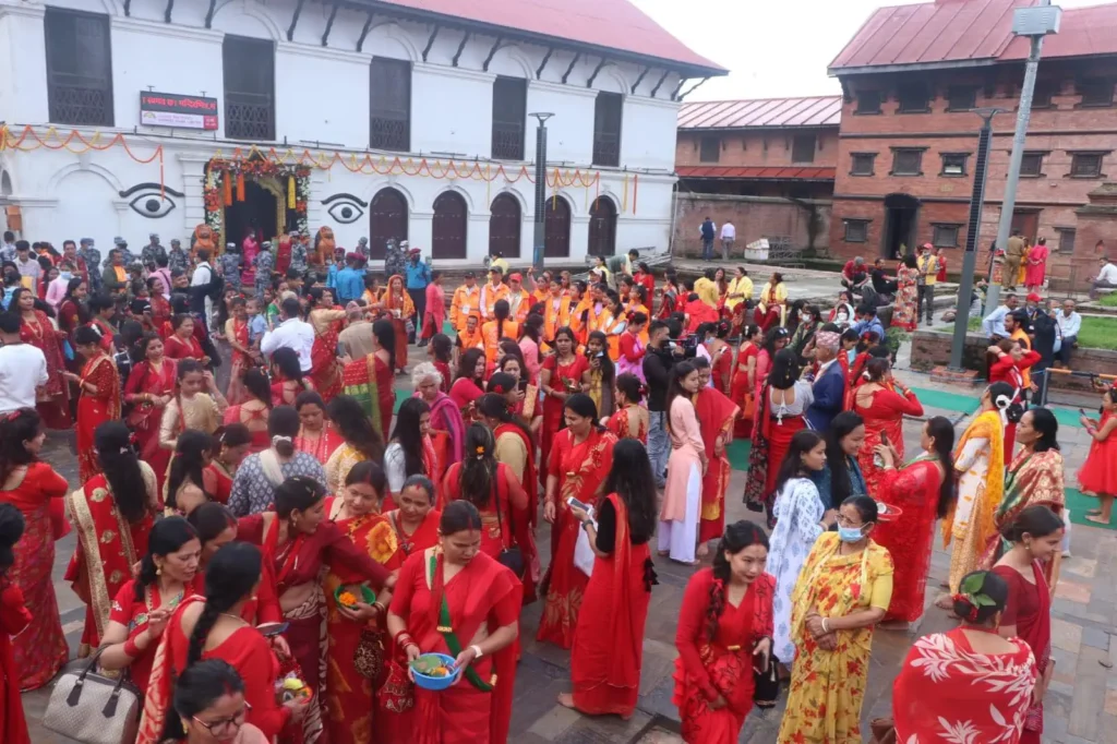 आज हरितालिका तीज पर्व मनाइँदै