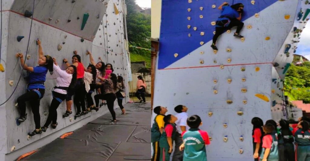 विश्वकिर्तिमानी सगरमाथा आरोही पत्रकार महर्जनले तीजको उपलक्ष्यमा गराइन् क्लाइम्बिङ्ग
