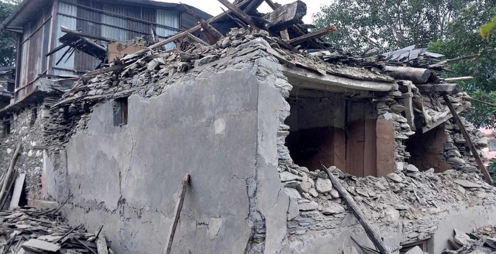 बझाङ भूकम्पका कारण सुदूरपश्चिम प्रदेशका ७ वटा जिल्ला प्रभावित