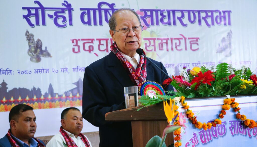 श्वेत भैरब बचत तथा ऋण सहकारी संस्थाको साधारण सभा सम्पन्नः किसानको हितमा काम गर्न बिजुक्छेंको अनुरोध