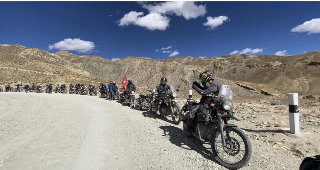 पर्यटन प्रवर्द्धनका लागि छ दिने बुलेट राईड