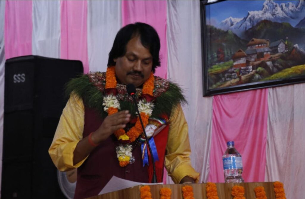 श्रीमद्भागवत कथा श्रवण गर्दा मुक्ति प्राप्त हुन्छः अध्यक्ष डा. सिके राउत
