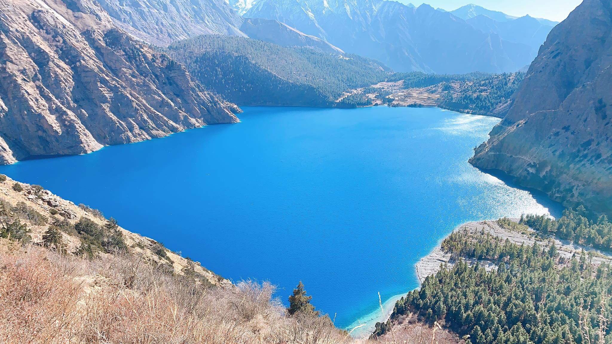 काठेपुलले जोडिँदै शे-फोक्सुन्डो ताल image