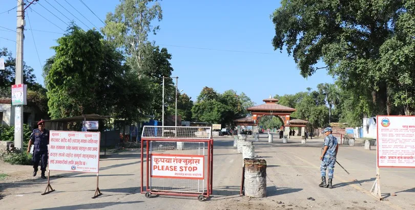 सामाजिक सञ्जालमा लेखिएको स्टाटसका कारण बाँकेमा फेरि कर्फ्यु