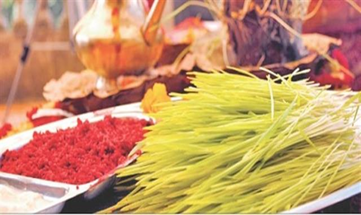 दुर्गाभवानीको प्रसादस्वरुप टीका र जमरा थापेर विजयादशमी पर्व मनाइँदै image