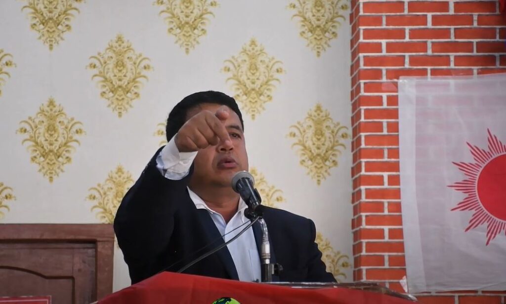 संघीय लोकतान्त्रिक गणतन्त्रमाथि प्रहार हुँदा हेरेर बस्न सकिन्न : नेता बस्नेत (भिडियो सहित)