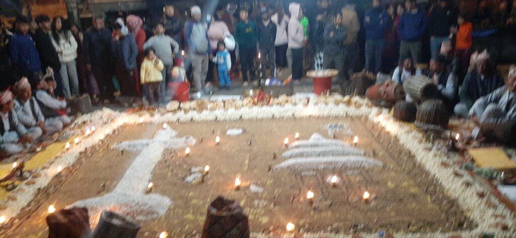 परम्परागत जीवनशैलीमा नेवार समुदायले मनाए सकी मन